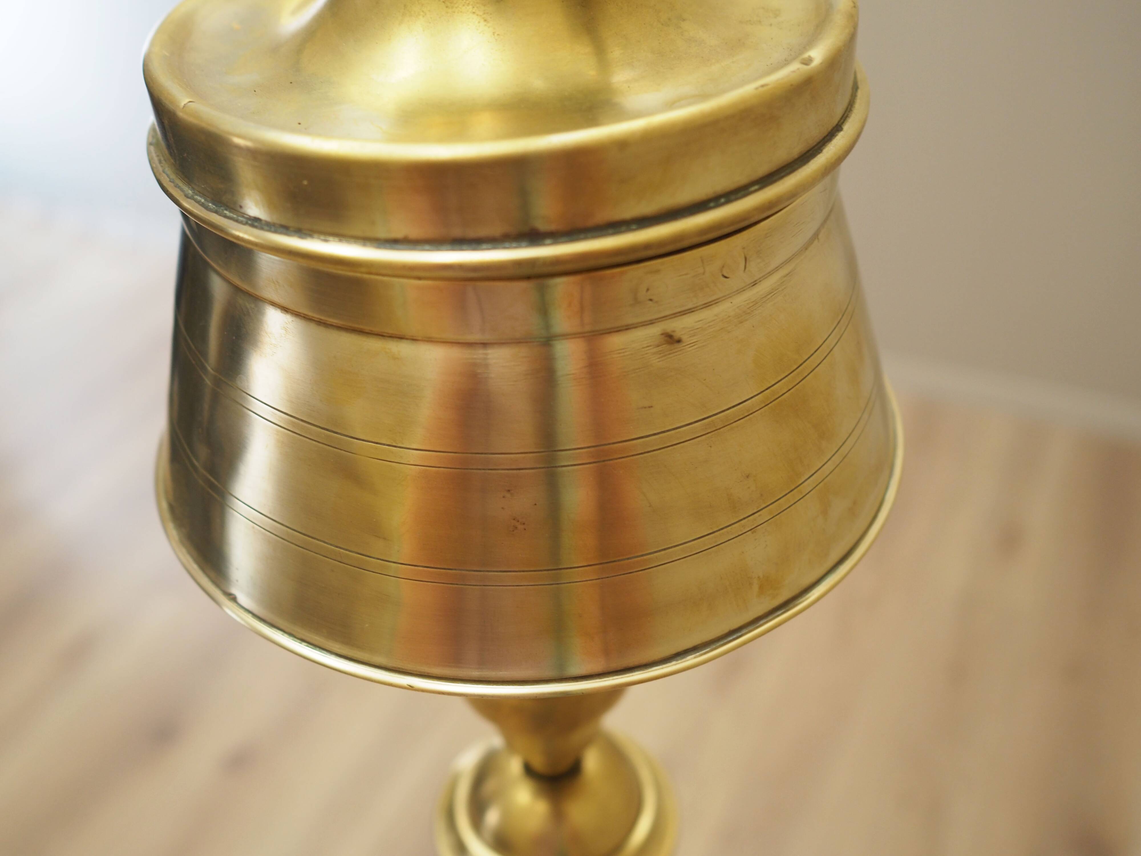 Kerosene lamp, German design, 1920s, manufacturer: Ehrich & Graetz