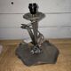 Lampe art déco en étain des années 1930