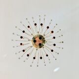 Murano glass drops hanging lamp