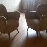 50's organic armchair