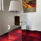 1950s wooden table lamp