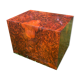 Vintage bramble wood cube