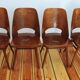 Ensemble de quatre chaises par O. Haerdtl pour Ton Tchécoslovaquie, années 1960
