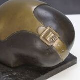 Sculpture Masked Face by Jos van Vreeswijk