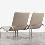 Kho Liang Ie Pair of Lounge Chairs for Stabin 1960s