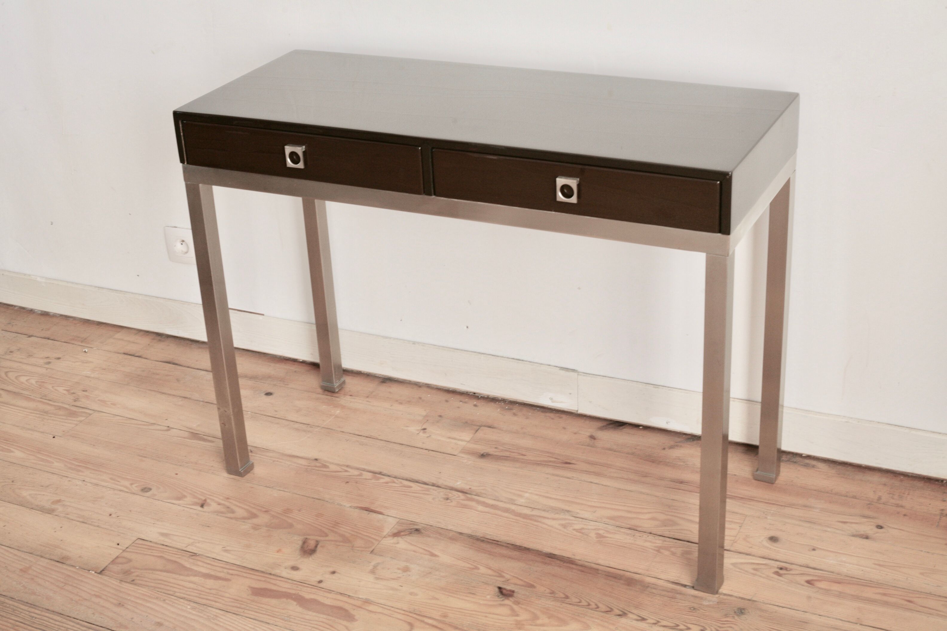 Console by Guy Lefèvre, Maison jansen, circa 1970