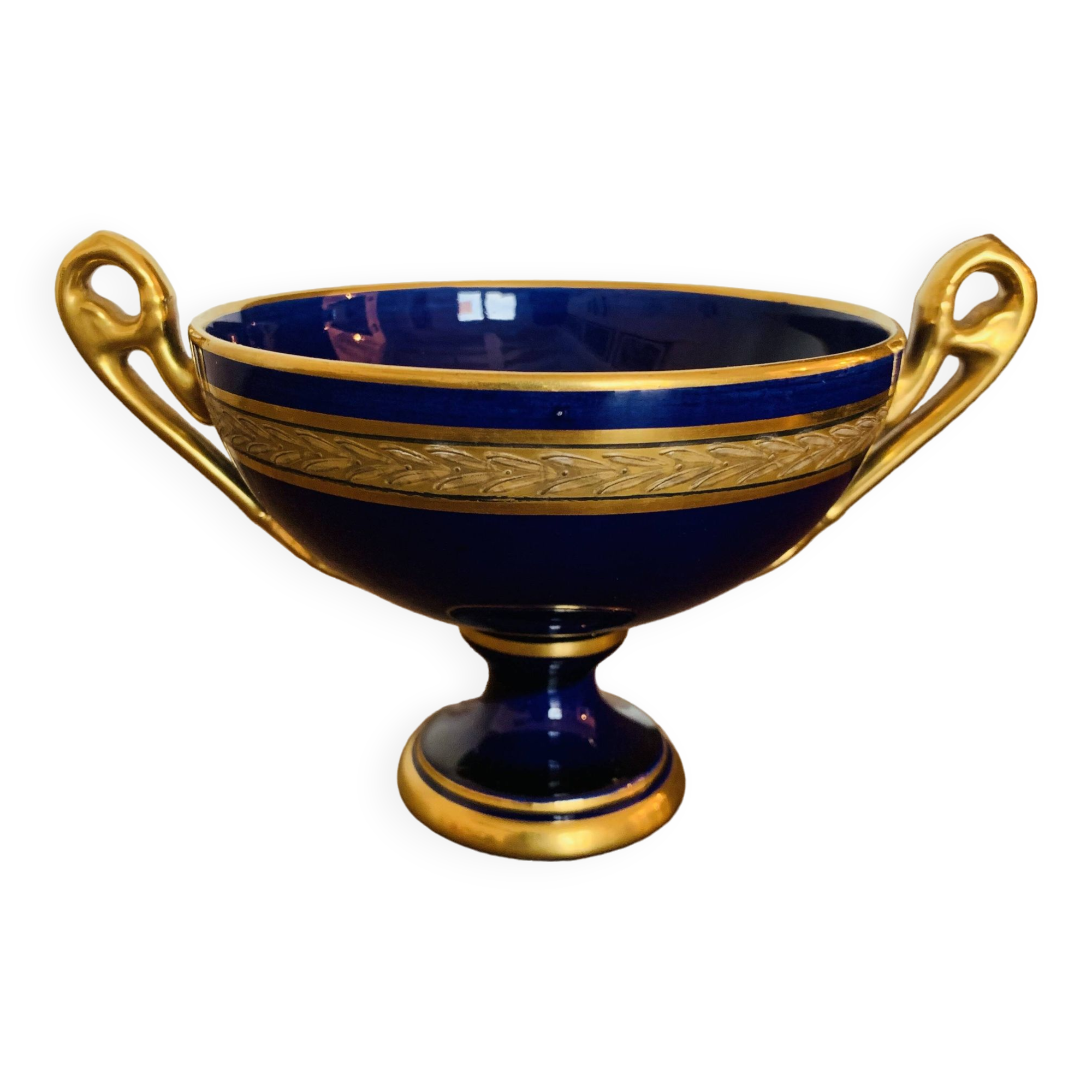 Porcelain cup from Tours Pinon and Jaget