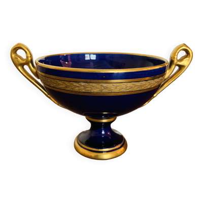 Coupe en porcelaine de Tours Pinon et Jaget