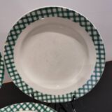 5 Sarreguemines and Digoin Scossais flat plates