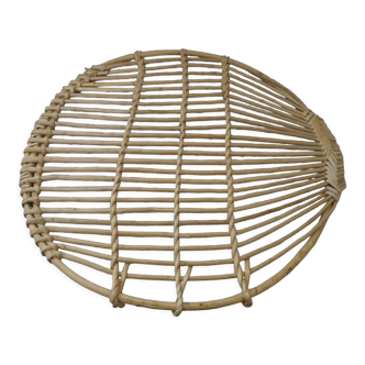 Wicker cake cooler dish