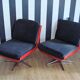Pair of Dinna Veb Mobel Kombinat armchairs, Germany 1960s