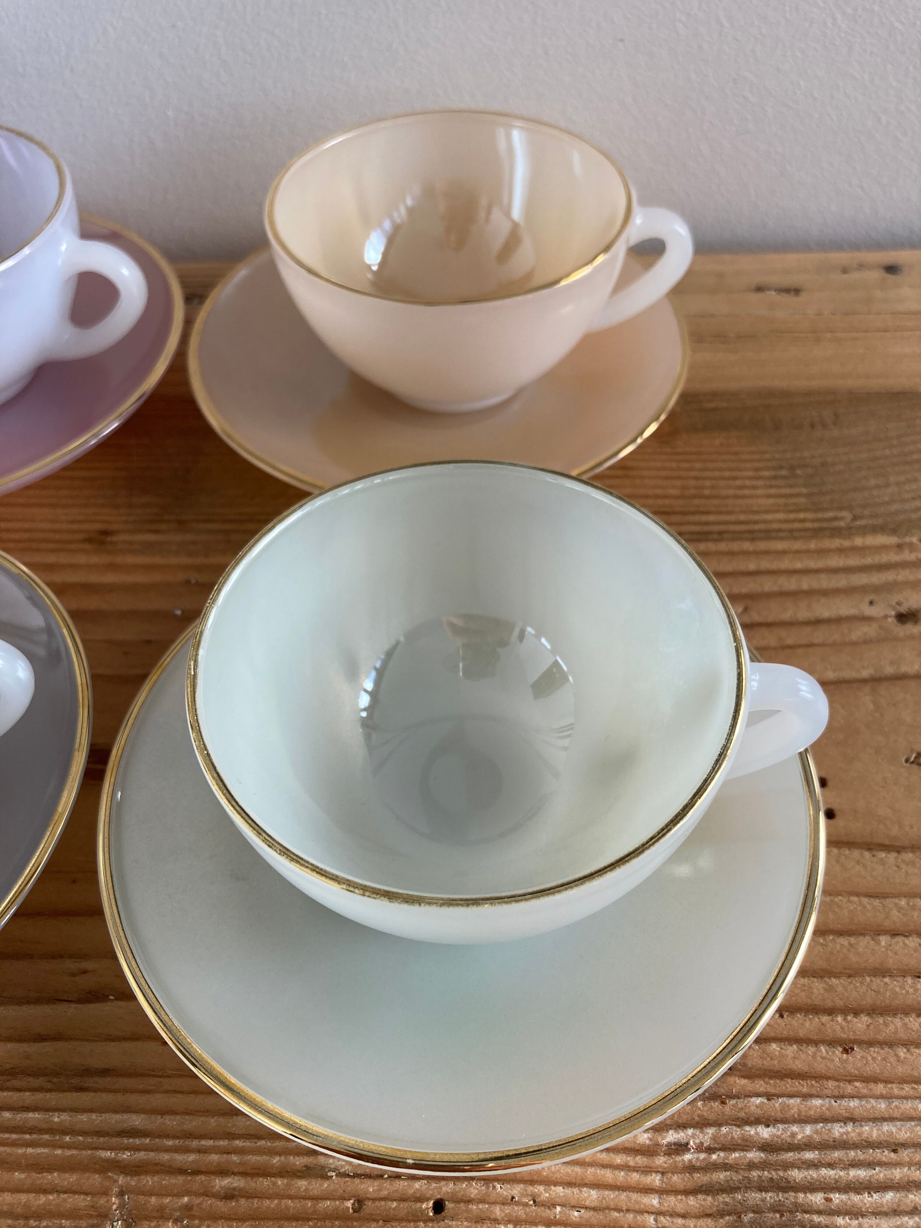 Coffee set 6 cups Harlequin Arcopal