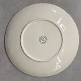 Large round salty fruit slip dish
