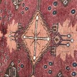 Tapis Turkmen afghan fait main 115x136cm