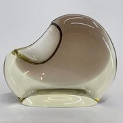 Set of Art Glass Bowl and Ashtray by designer Josef Cvrček, 1960's