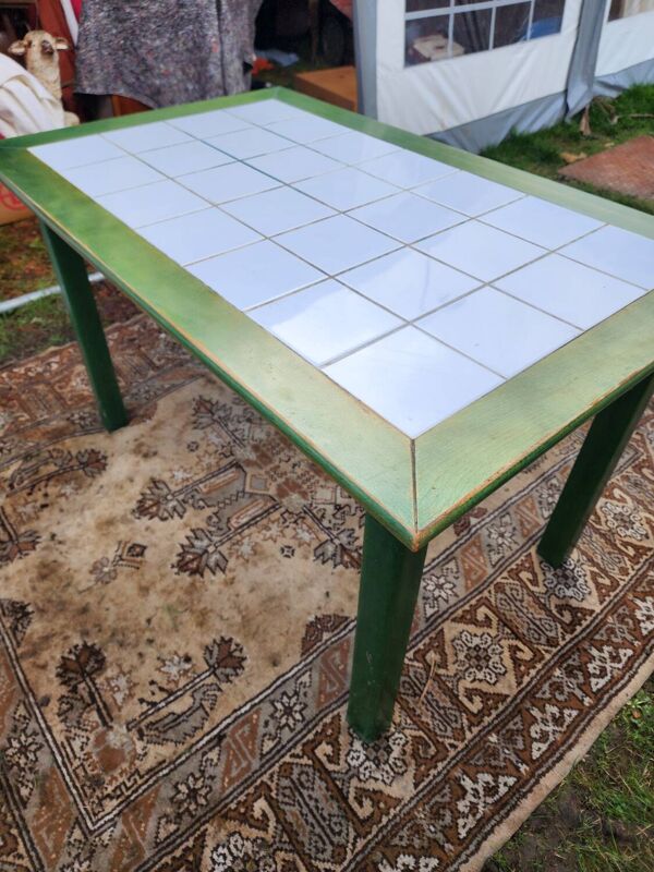 Table de cuisine vintage