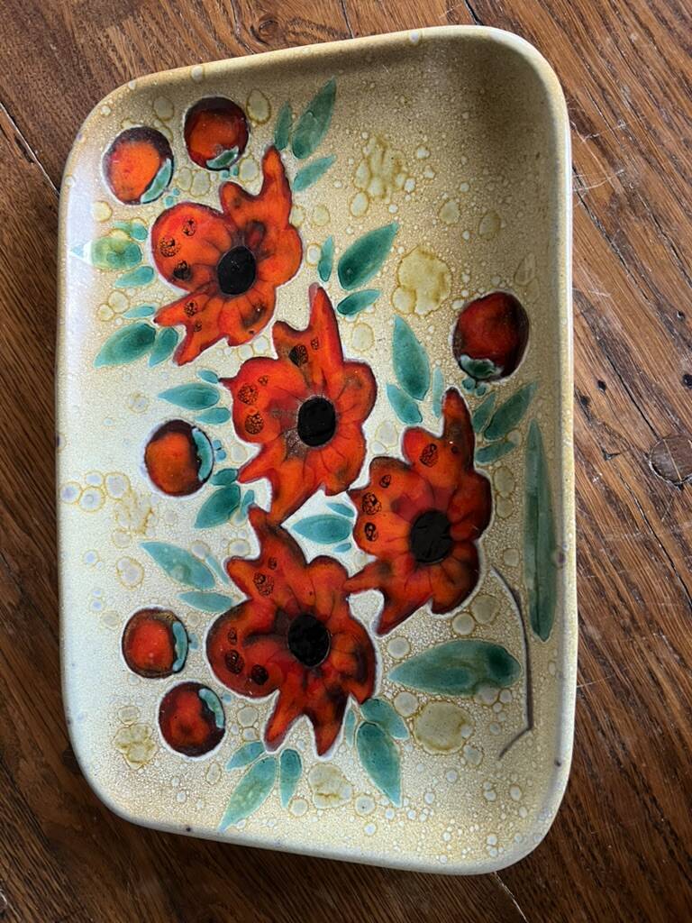 4 Plates by Kurt Brunner and Monique Pansier (Poterie du Verseau, Vallauris)