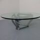 Glass Coffee Table by Knut Hesterberg for Ronald Schmitt, 1960s