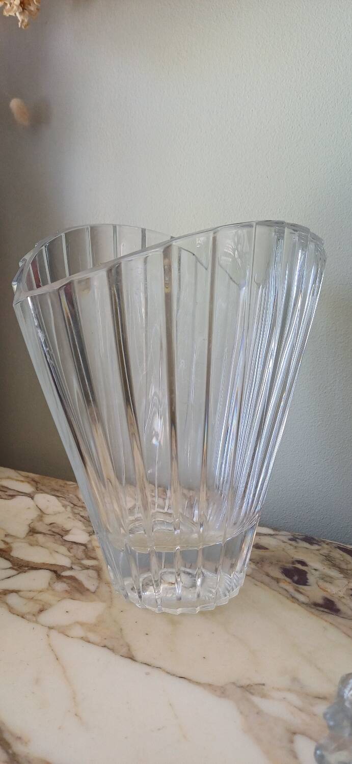 Crystal vase from Arques