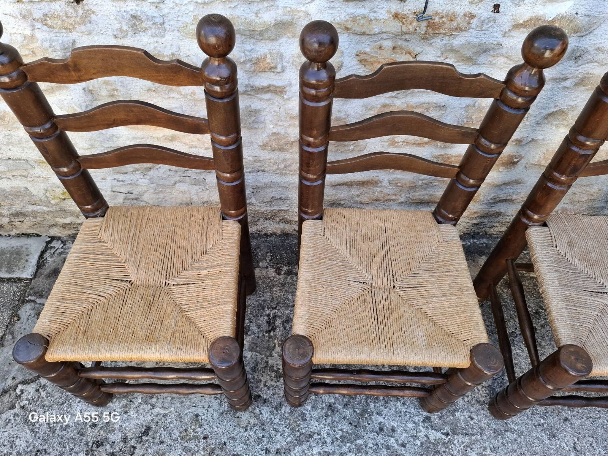 Chaises style Charles Dudouyt