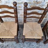 Chaises style Charles Dudouyt