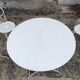 Garden furniture 4 places wrought iron old vintage xxeme