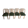 4 chairs by Antonin Suman for Ton 1960