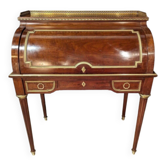 Louis XVI Style Cylinder Desk