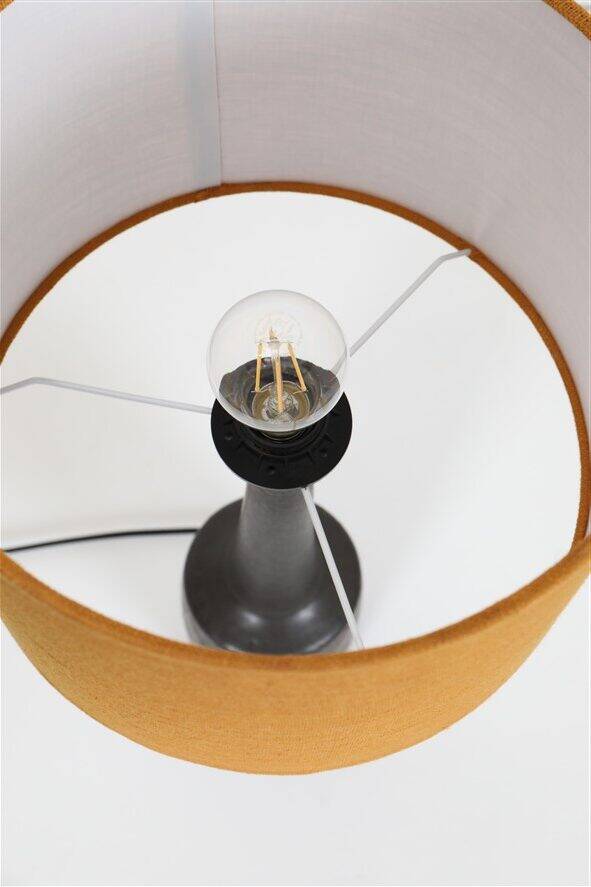 Big “DL 32” ceramic table lamp by Per Linnemann-Schmidt for Palshus / 1960s / 1970s