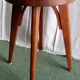 Tabouret à pieds compas et bois courbé