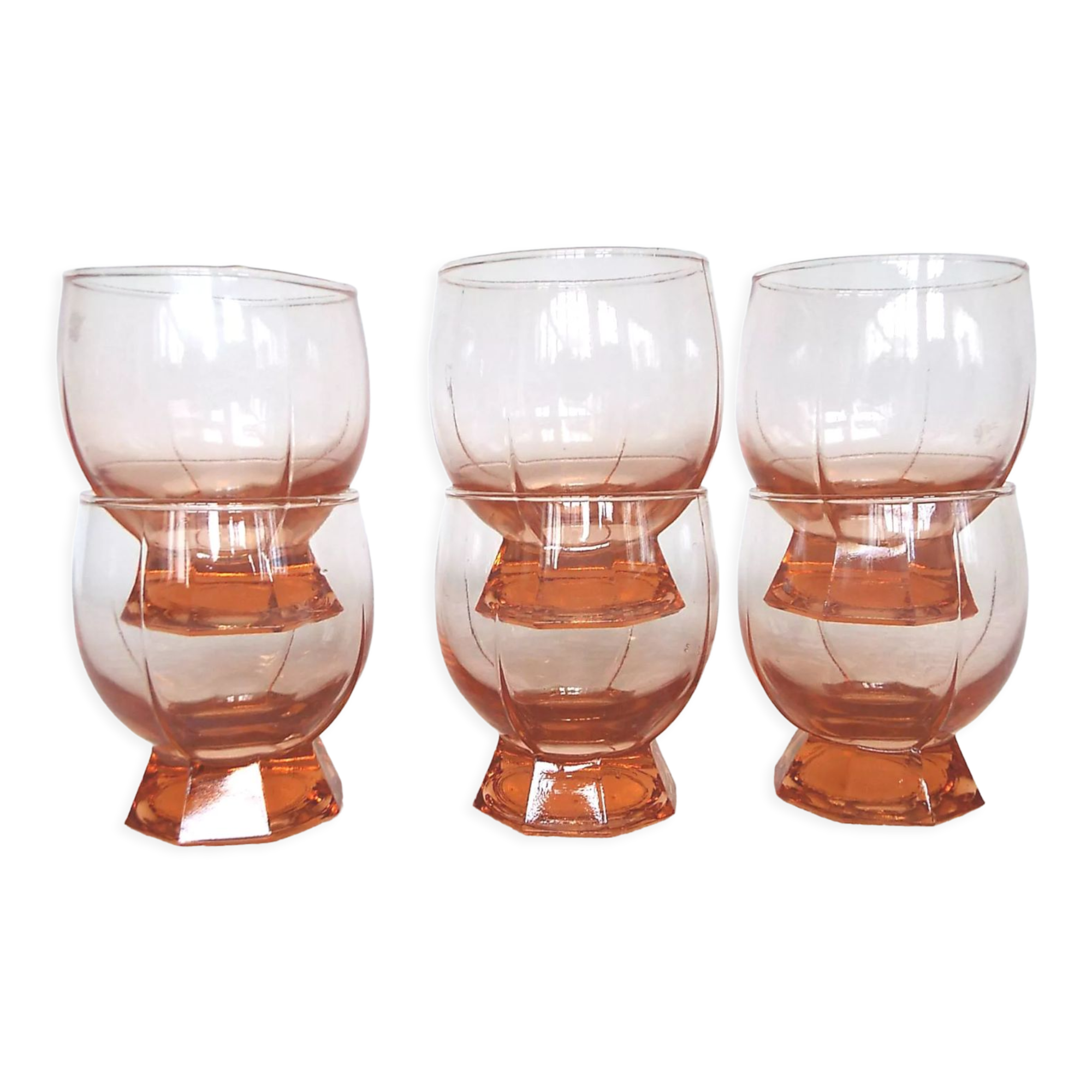 6 verres à vin 12cl