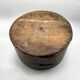 Antique Swedish Bentwood Box with Lid • Folk Art