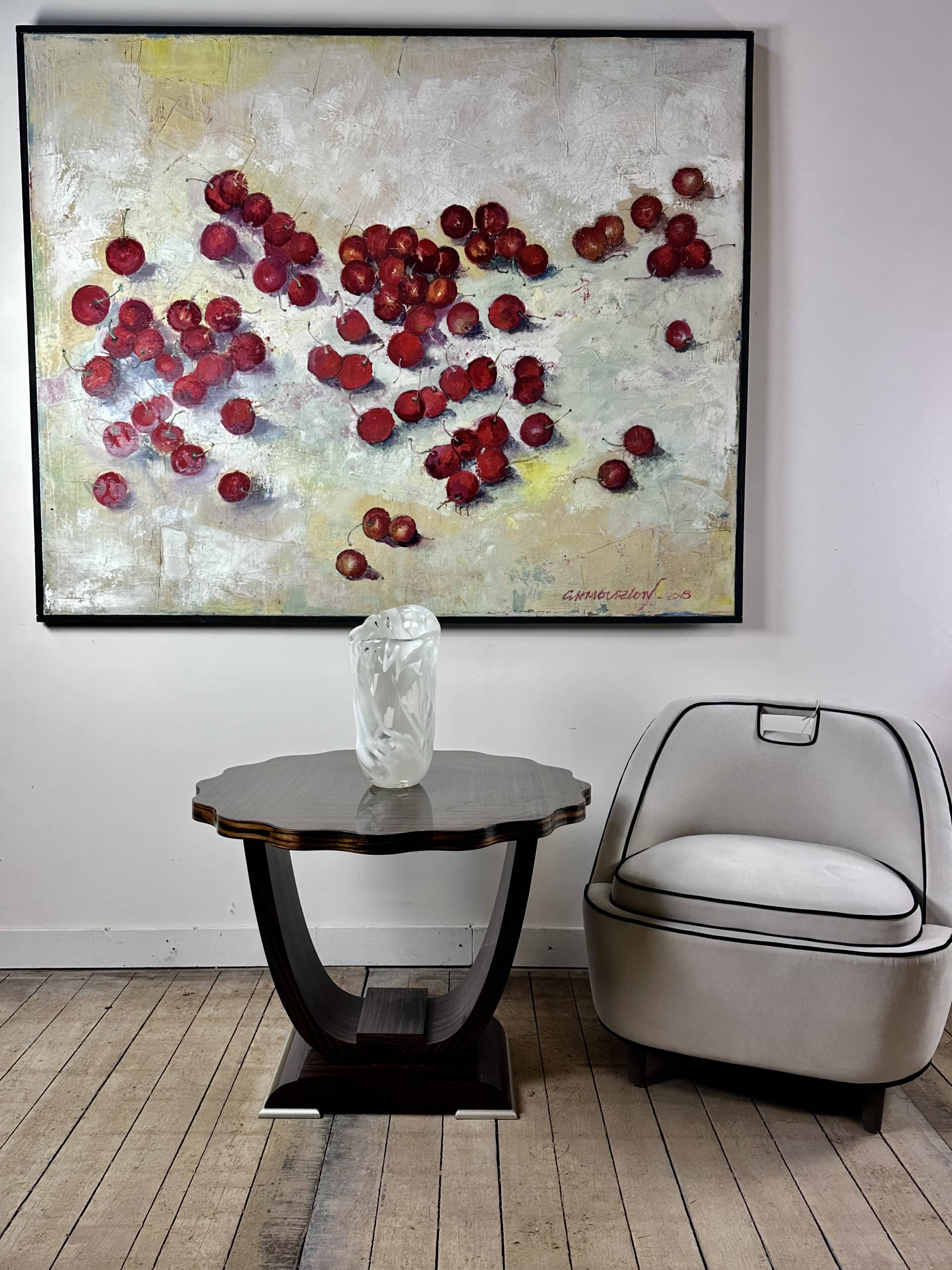 Vintage Murano glass vase, 1980