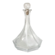 Octagonal glass decanter
