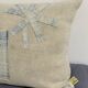 Handmade cushion in vintage fabric, Kilim style - Double-sided