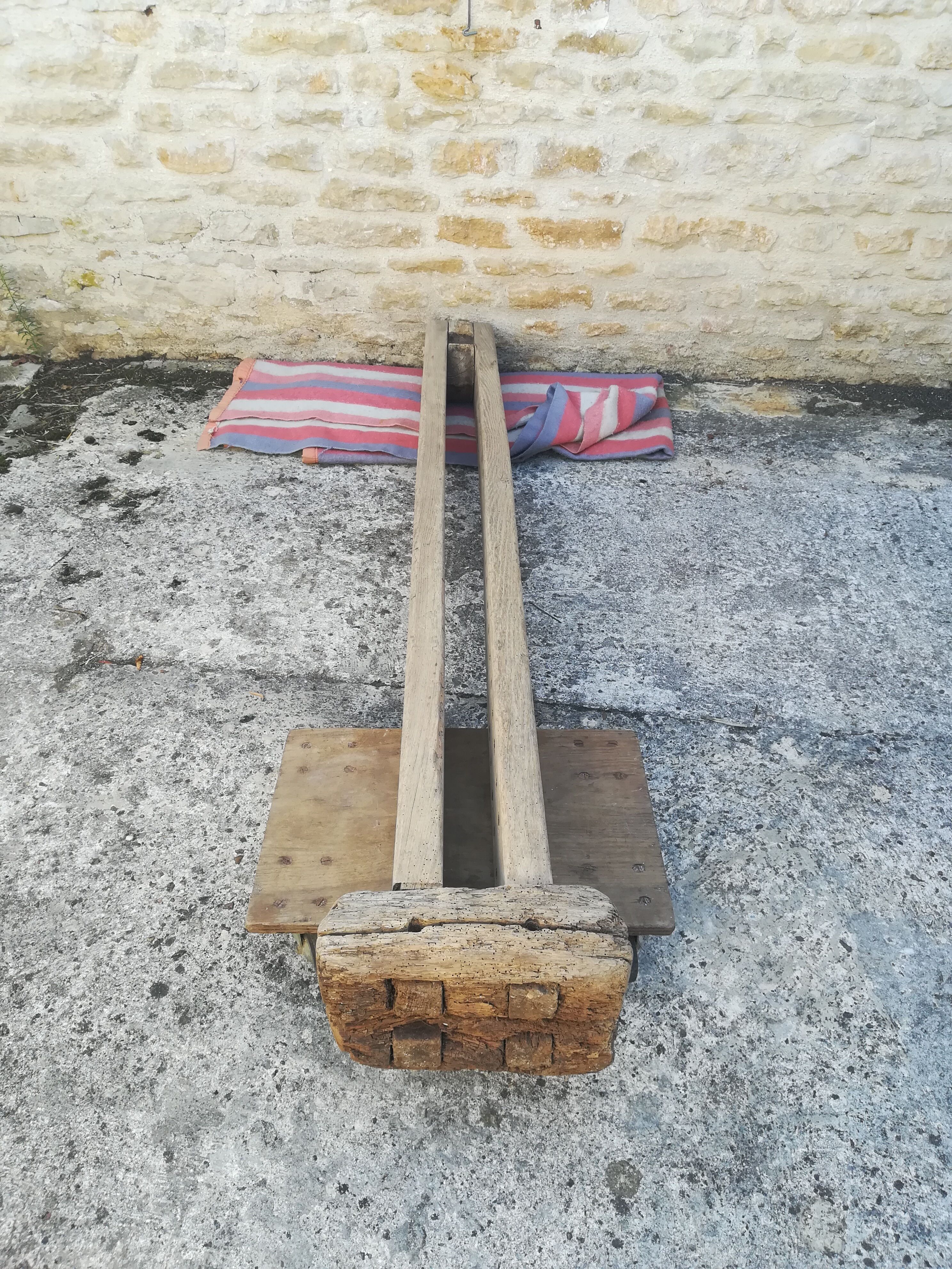 Wooden column