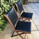 English folding chairs