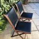 English folding chairs