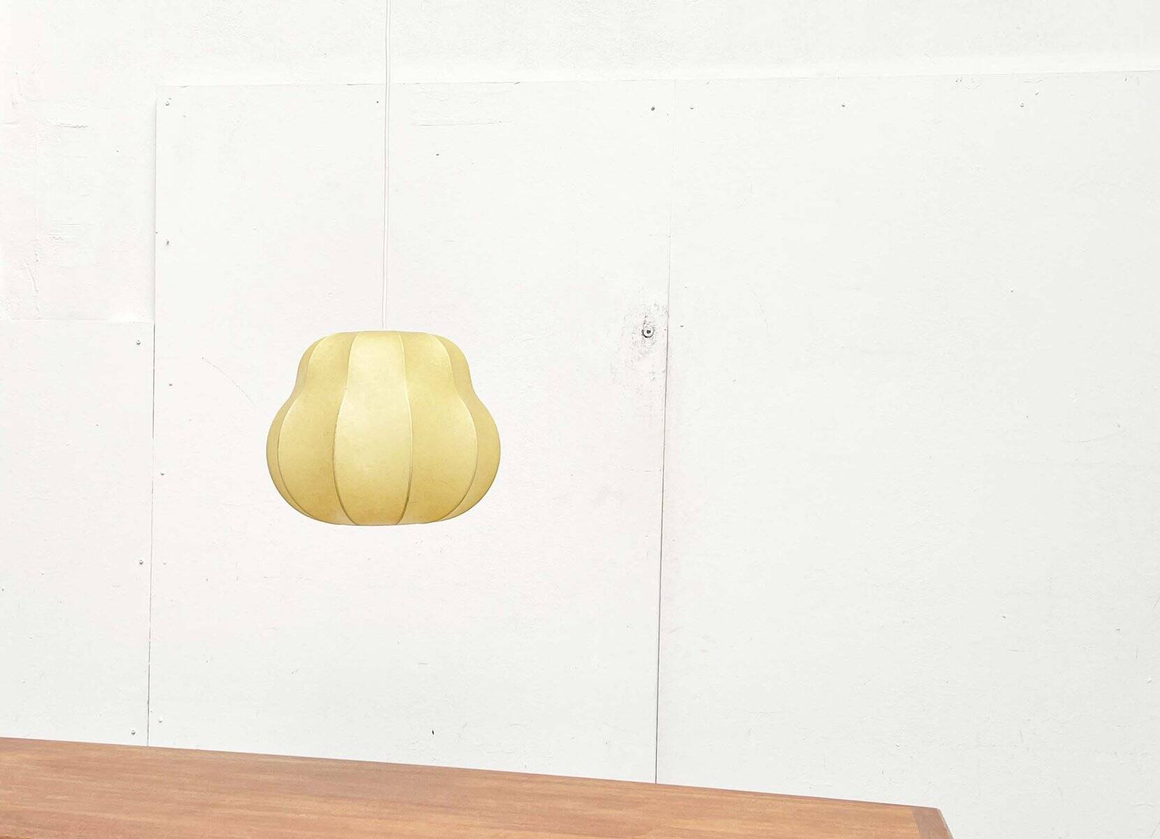 Suspension Cocoon Mid-Century Modern by Friedel Wauer for Goldkant Leuchten, 1960s