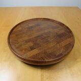 Rotating tray in solid teak - Digsmed - Denmark
