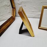 Set of 3 gilded wood frames