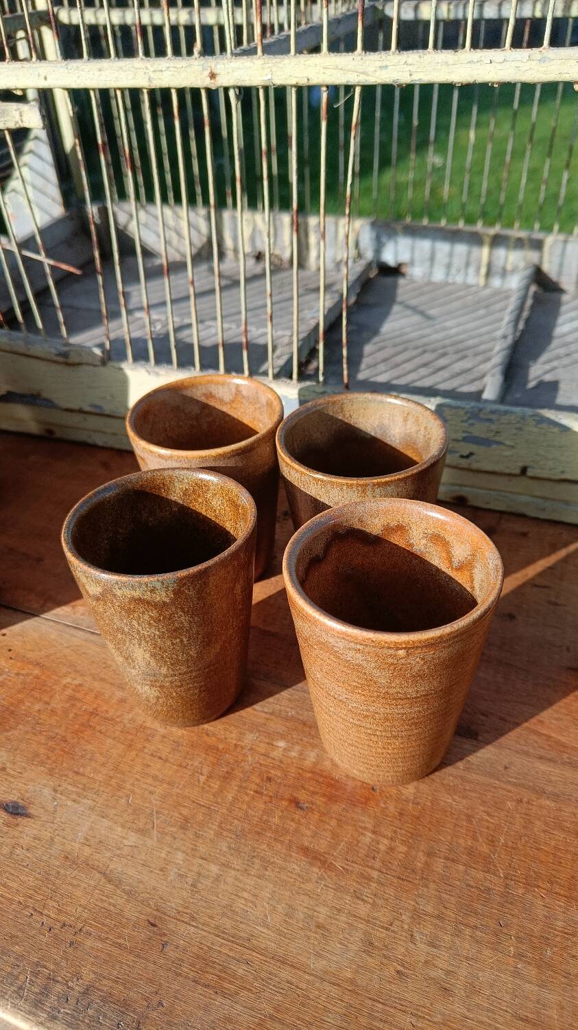 Digoin stoneware mugs