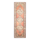 3x11 Red & Brown Persian Runner Rug, 107x336Cm