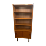 Vintage teak bookcase shelf
