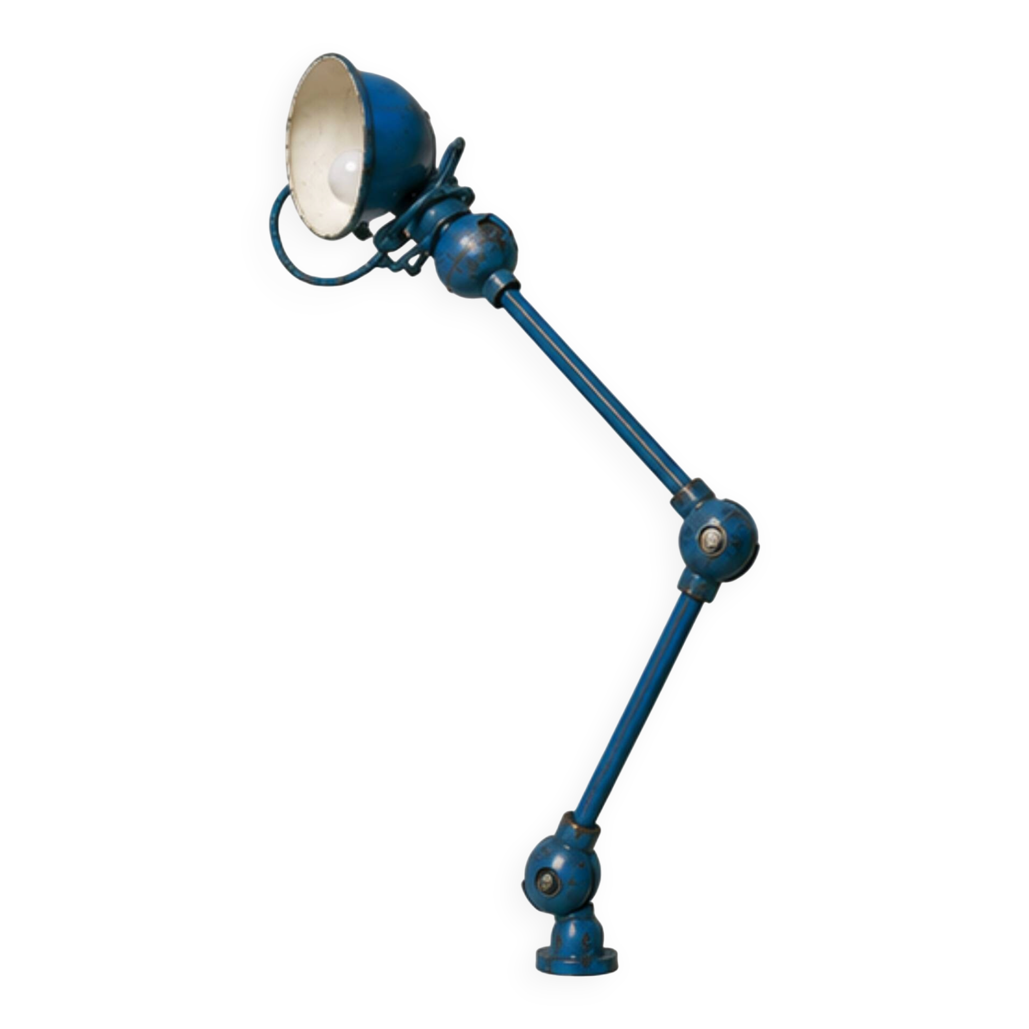 Jielde lamp with 2 arms