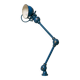 Jielde lamp with 2 arms