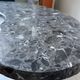 Tubble table by Pode/Leolux composite marble Grigio Carnico 50's style