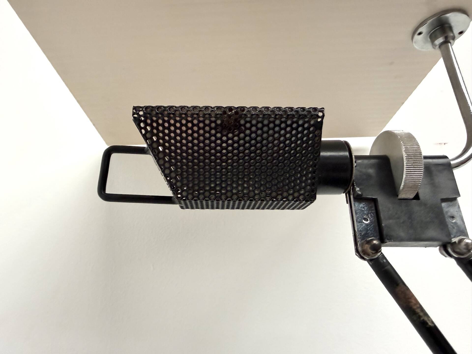 Rare desk/table lamp "WO" by Sacha Ketoff - Aluminor Edition, circ