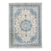 Tapis persan bleu