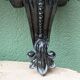 Pair of plaster wall brackets